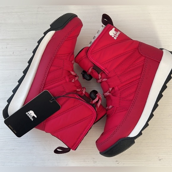 Sorel Other - SOREL waterproof kids red boots
